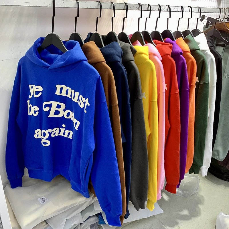 Kanye MUST BE BORN Hoodies